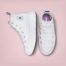 Sneakers Chuck Taylor All Star Move Platform Junior - Blanc