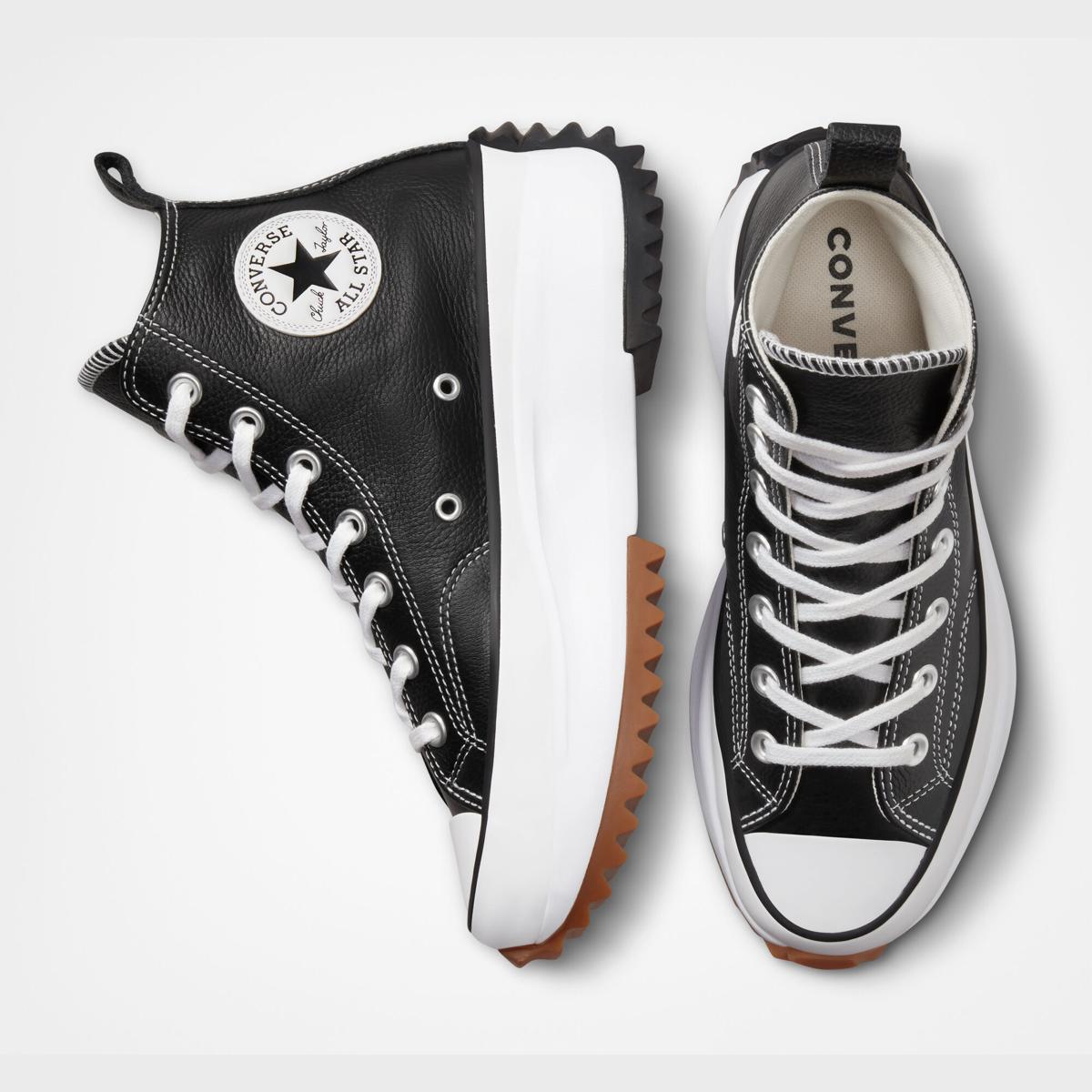 Baskets Run Star Hike Hi - Noir