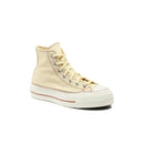 Sneakers Chuck Taylor All Star Lift Platform Contrast Stitching - Beige