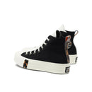 Sneakers Chuck Taylor All Star Lift Platform Tortoise - Noir