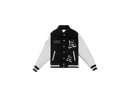 Illusion Varsity Jacket - Black - Men
