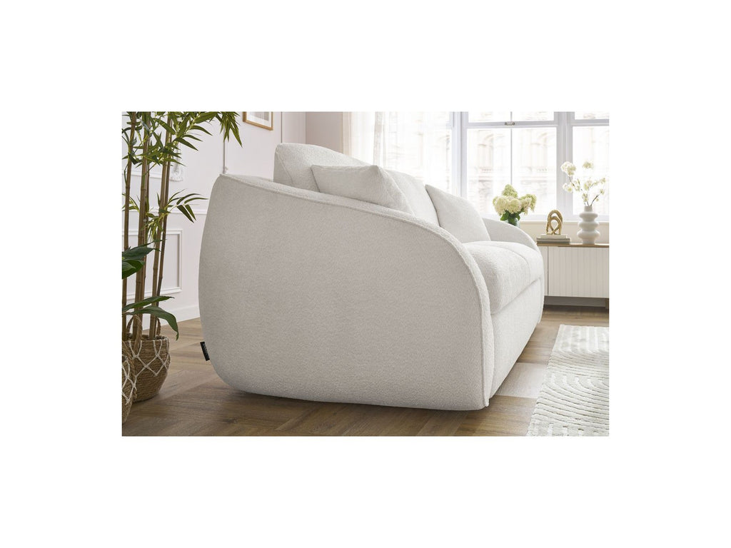 Cezanne - Straight Sofa Bed with Express Opening - Bouclé Fabric