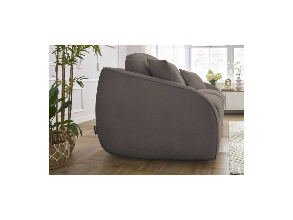 Cezanne Straight Sofa Bed with Express Opening and Smooth Fabric