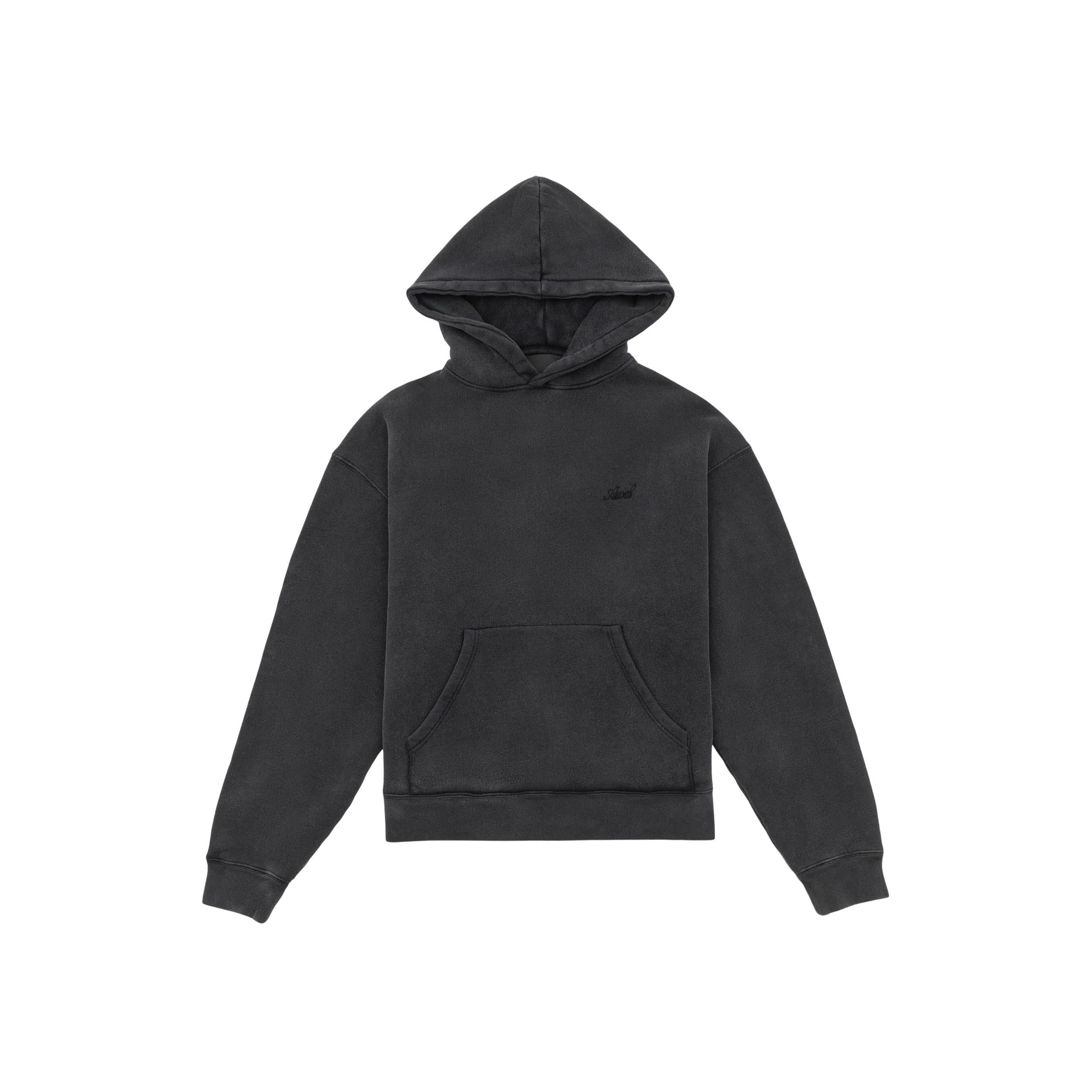Hoodie Relay - Washed Black - Hombre