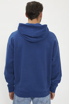 Sweat Bleu À Capuche