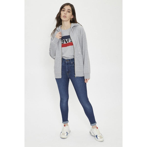 Sweat À Capuche Zippé Levi's Standard Gris