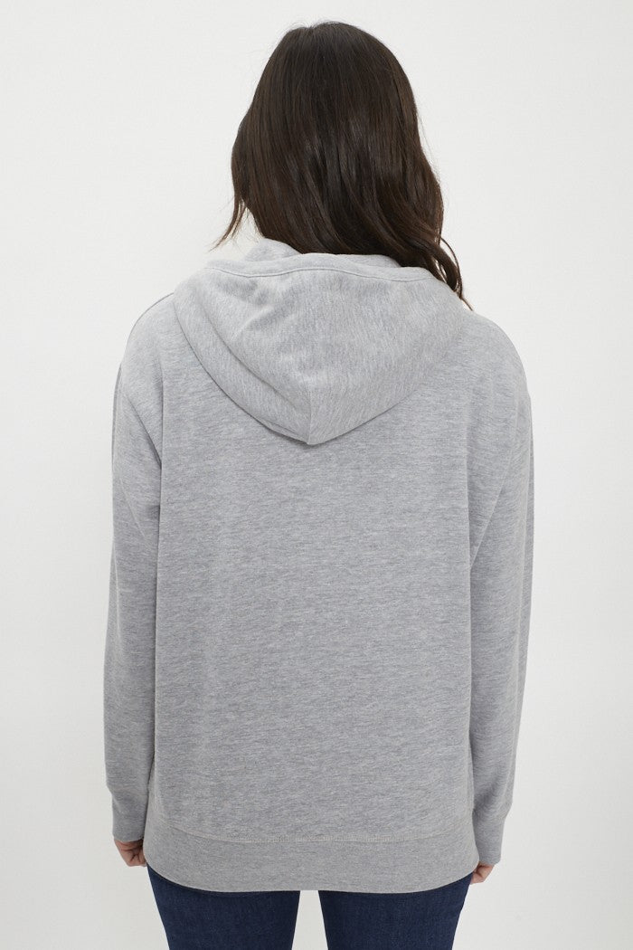 Levi'S Standard Zip Sweatshirt À Capuche Femme Starstruck Heather Grey Xxs
