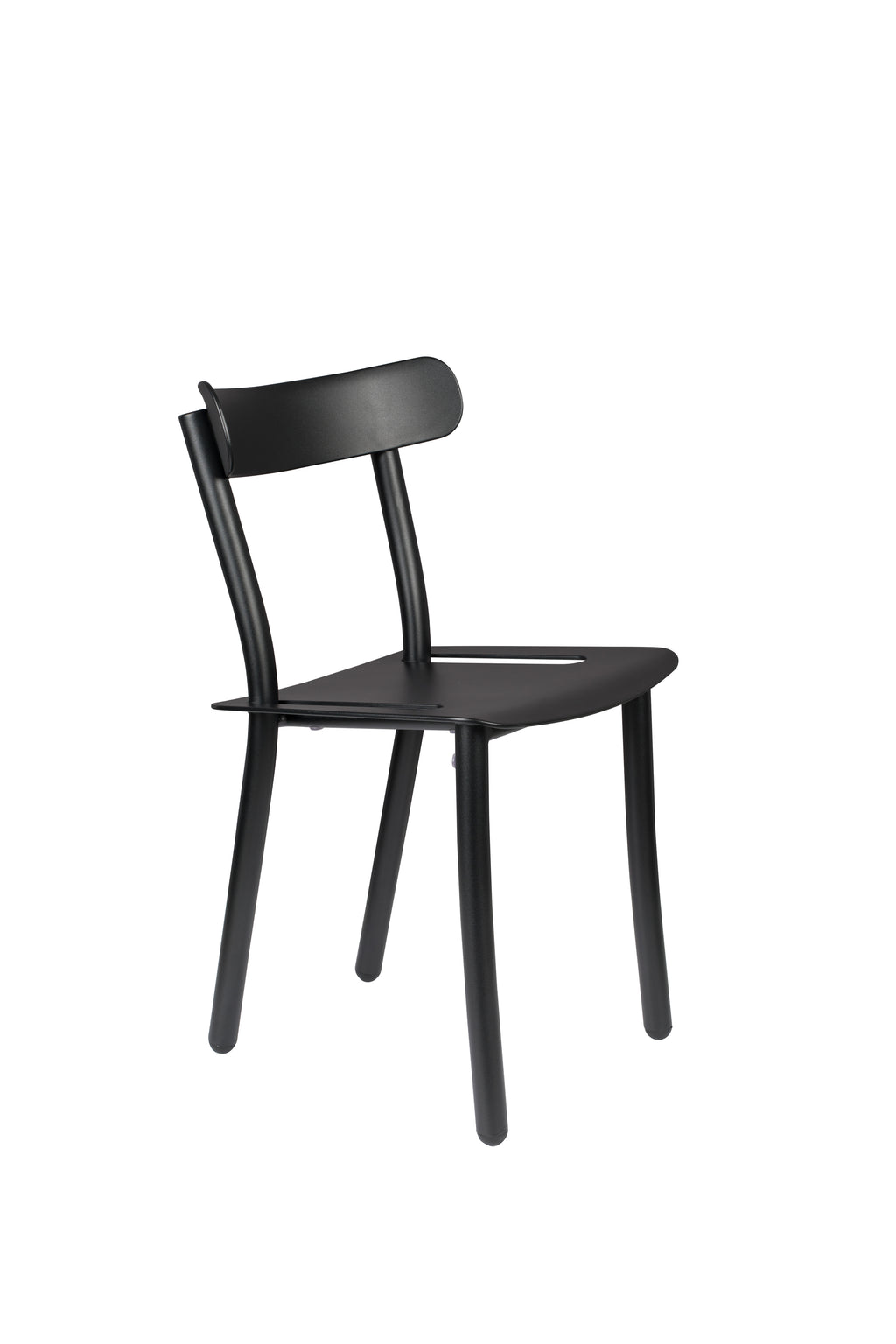 Friday - Outdoor Chair - Aluminum - Black