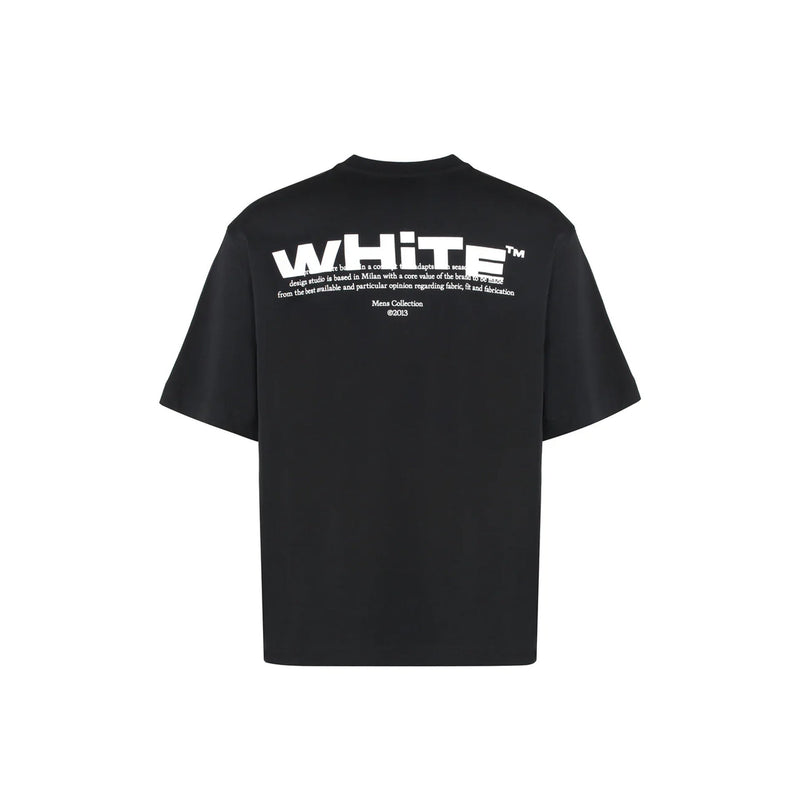 T-Shirt Off-White Logo - Black - Homme