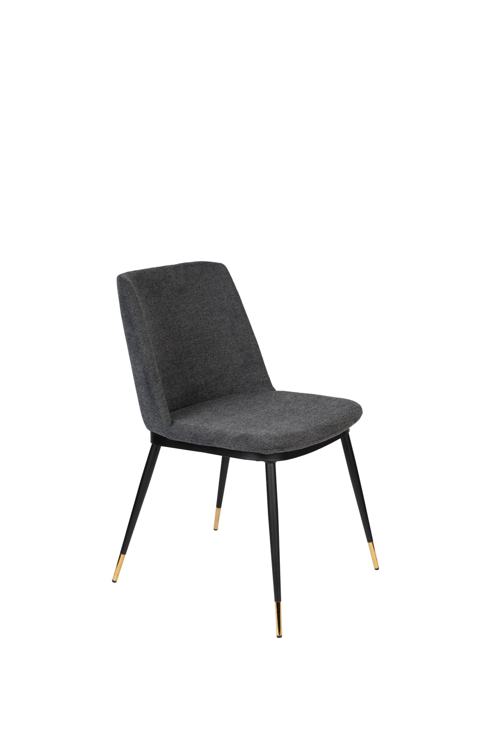 Lionel - Dining Room Chair - Fabric - Dark Gray