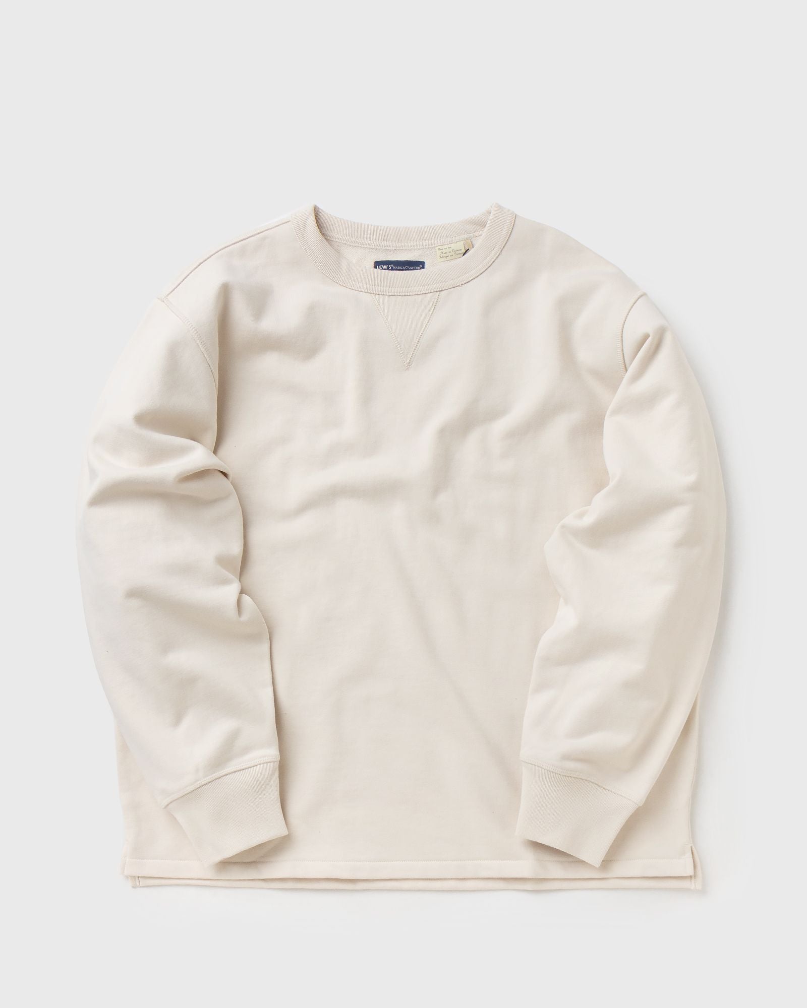 Levi'S Made & Crafted Relaxed Crewneck Sweatshirt A2137-0001 Oatmeal