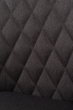 Conway - Dining Chair - Fabric - Dark Gray