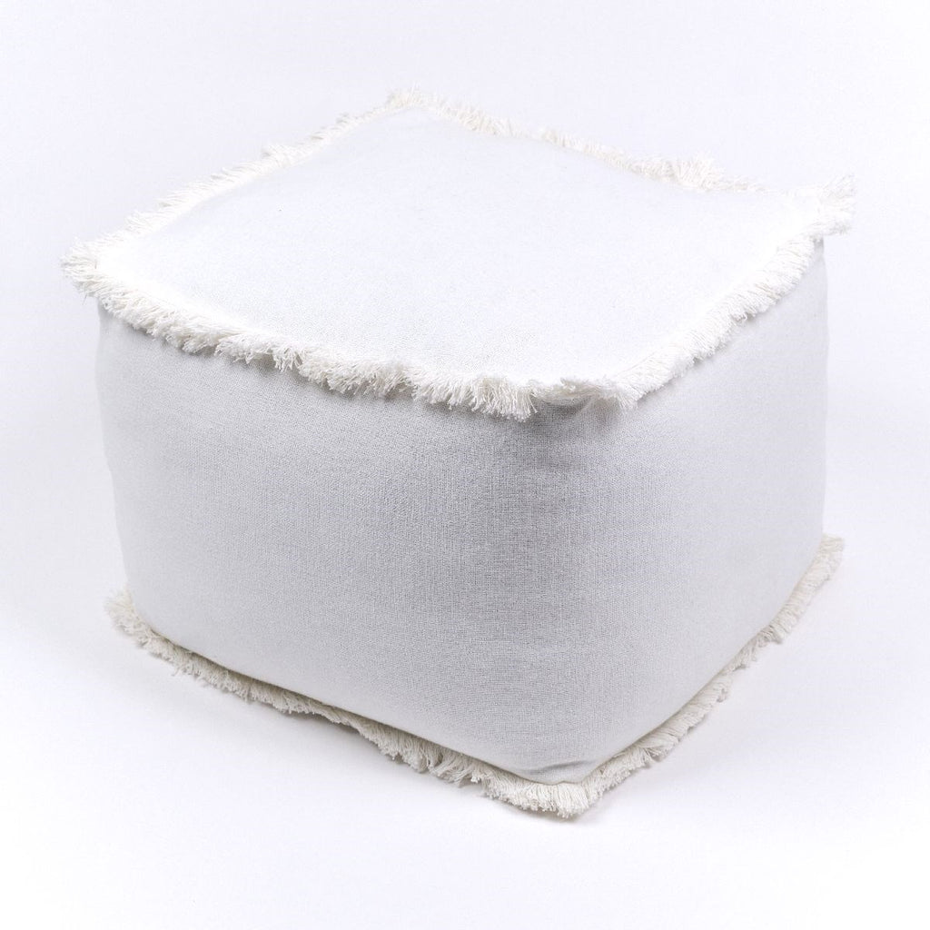 Indies - Pouf - Blanc