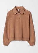 Sweatshirt Pa Alex Polo Sweatshirt - Brown - Women