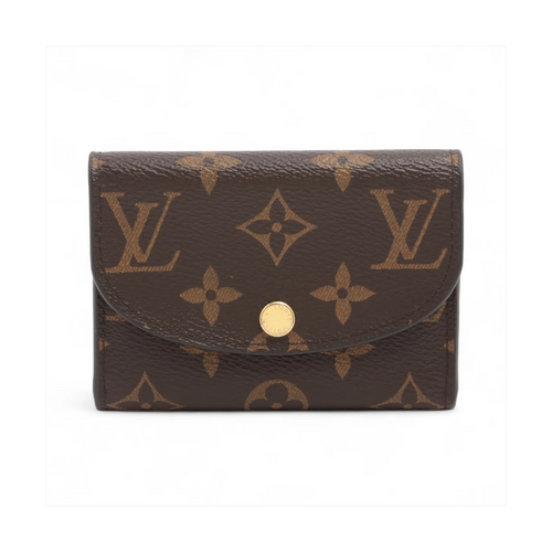 Louis Vuitton Zipped Wallet Monogram Eclipse Canvas Compact