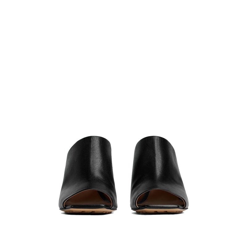 Mules - Bottega Veneta Knot Leather - Black