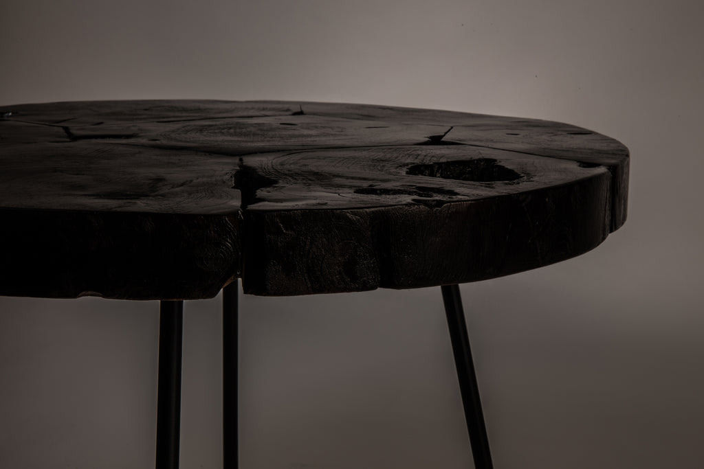 Kraton L - Side Table - Wood - Black