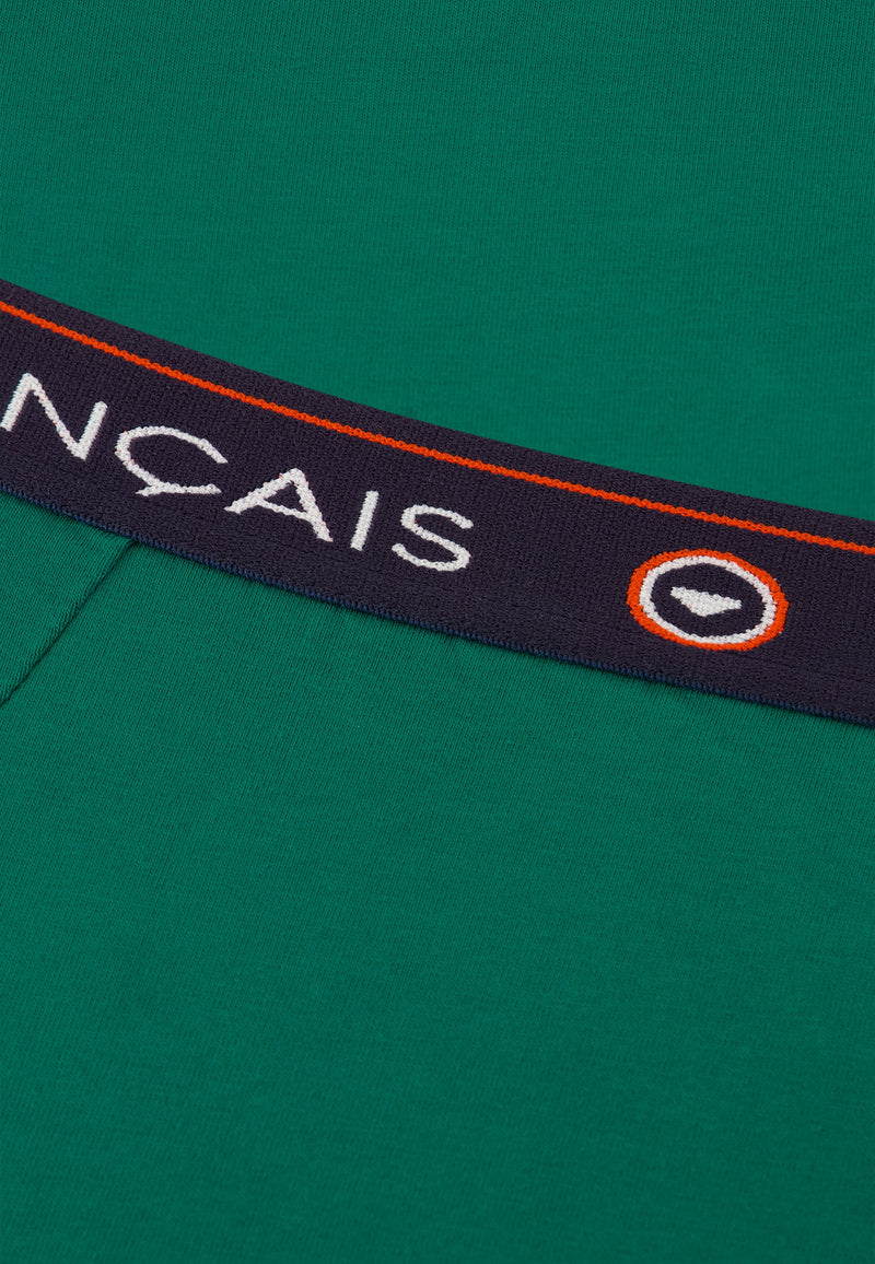 Slip En Coton - Intrépide Emeraude