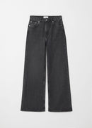 Vaqueros de corte ancho S3 (1) - Negro - Mujer