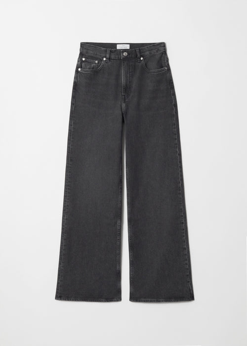 Vaqueros de corte ancho S3 (1) - Negro - Mujer