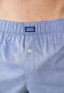 Lot De 2 Caleçons En Coton - Caleçons Vert Sapin Chambray