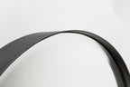 Medium Raj - Mirror - Steel - Black