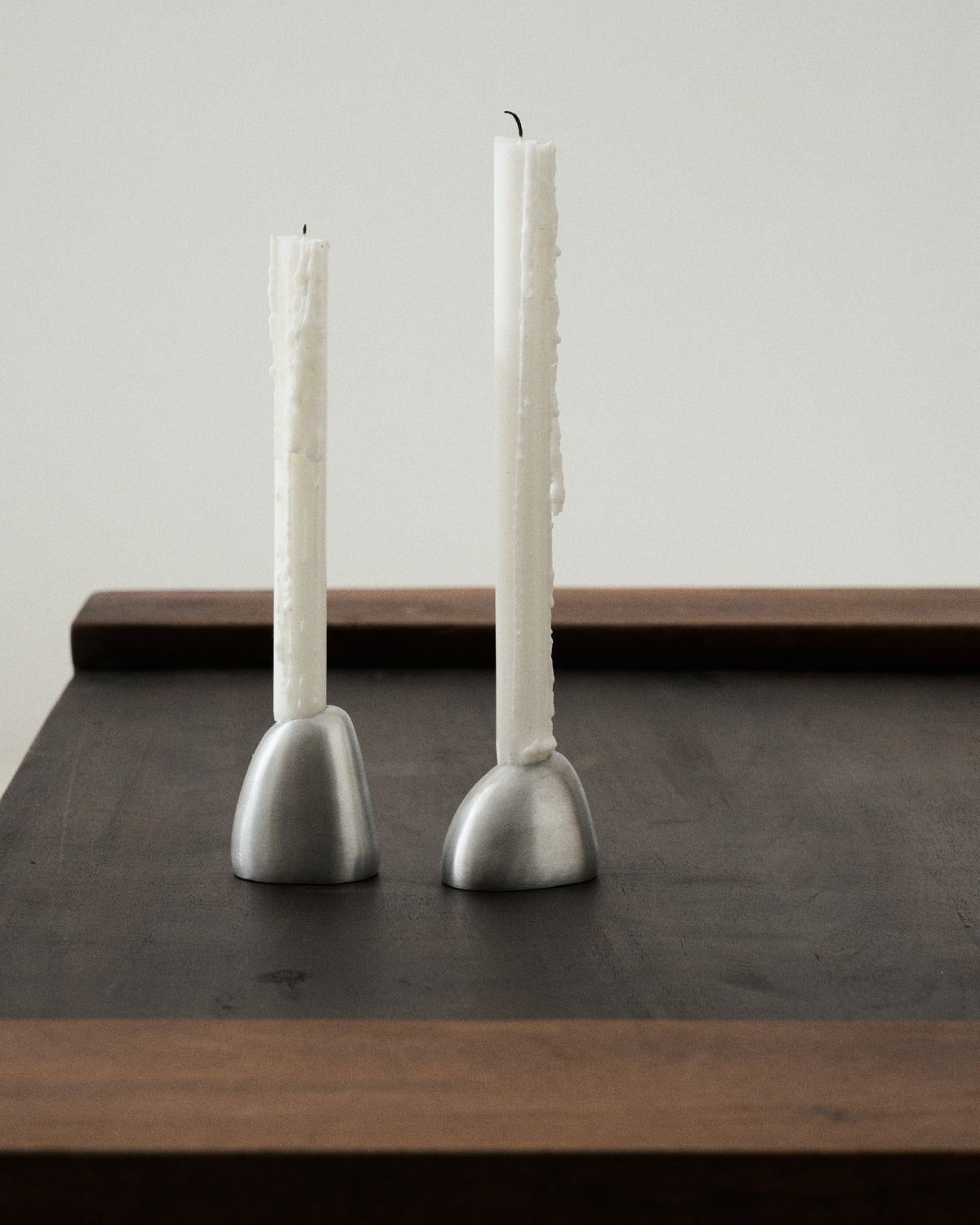 Out Of Lines Kitchen & Table - Bougeoir 01 - Aluminium - Gris