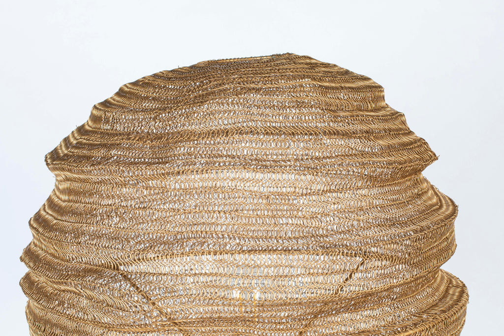 Lena - Lampadaire - Fer - Laiton/Doré