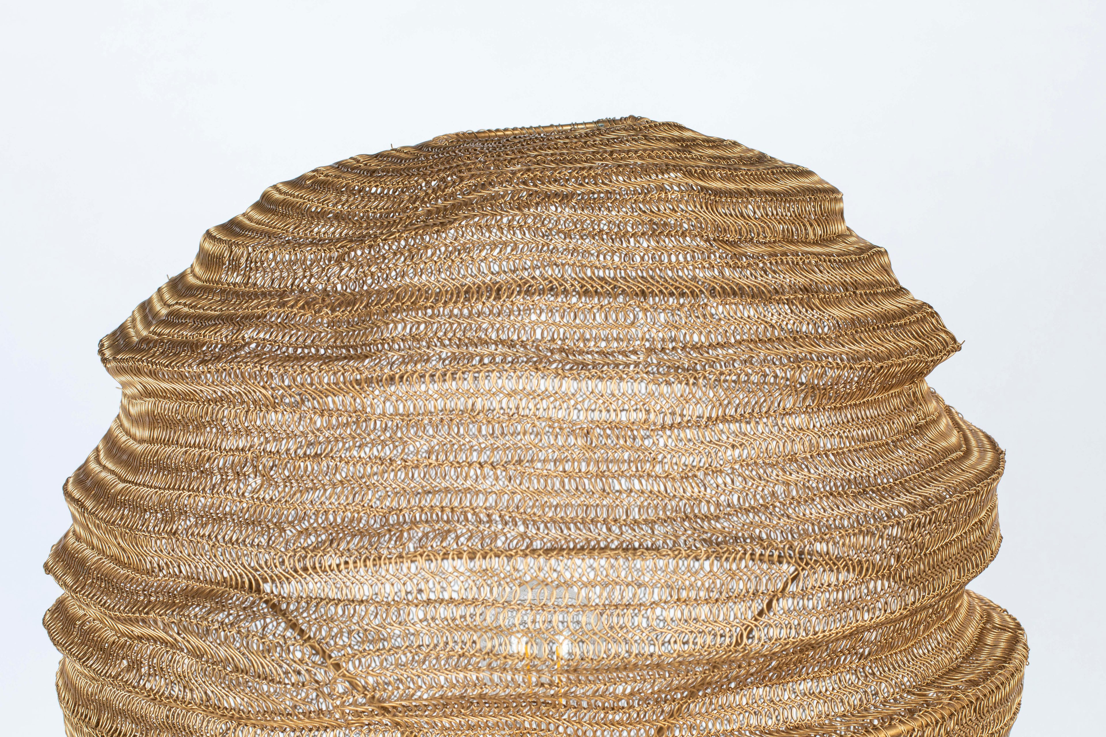 Lena - Lampadaire - Fer - Laiton/Doré