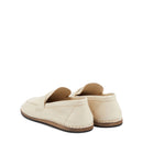 Mocassins - The Row Cary Leather - Cream