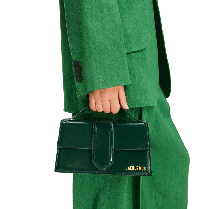 Sac Jacquemus Le Grand Bambino Shoulder - Femme - Green
