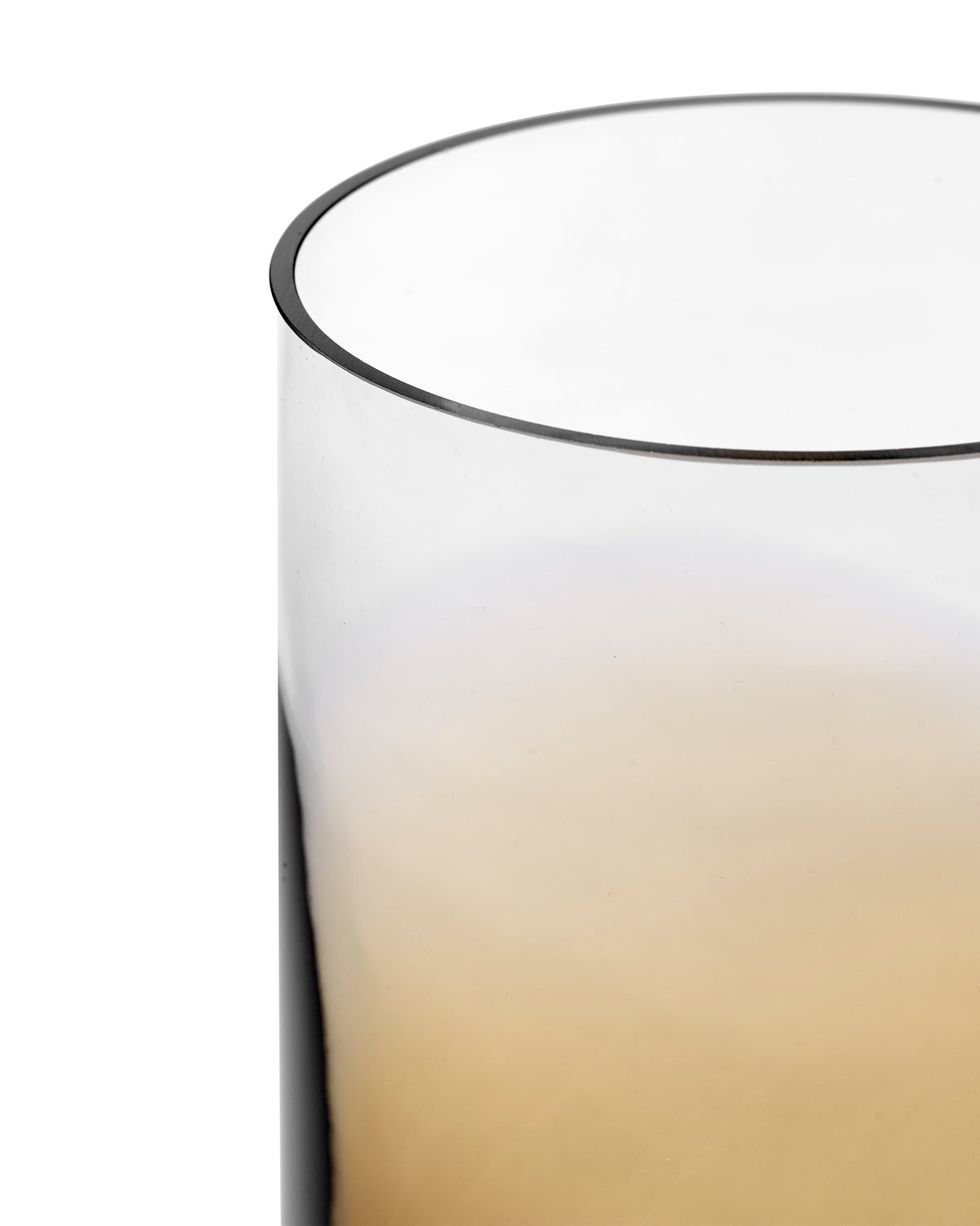 Zuma - Vase - L - Verre Potassique - Ambre