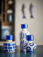 Romane - Vase - Bleu - Grès