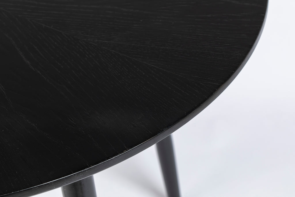 Fabio 120' - Dining Room Table - Wood - Black