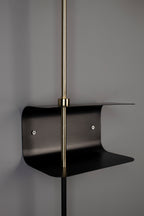Shaw - Applique Murale - Fer - Noir
