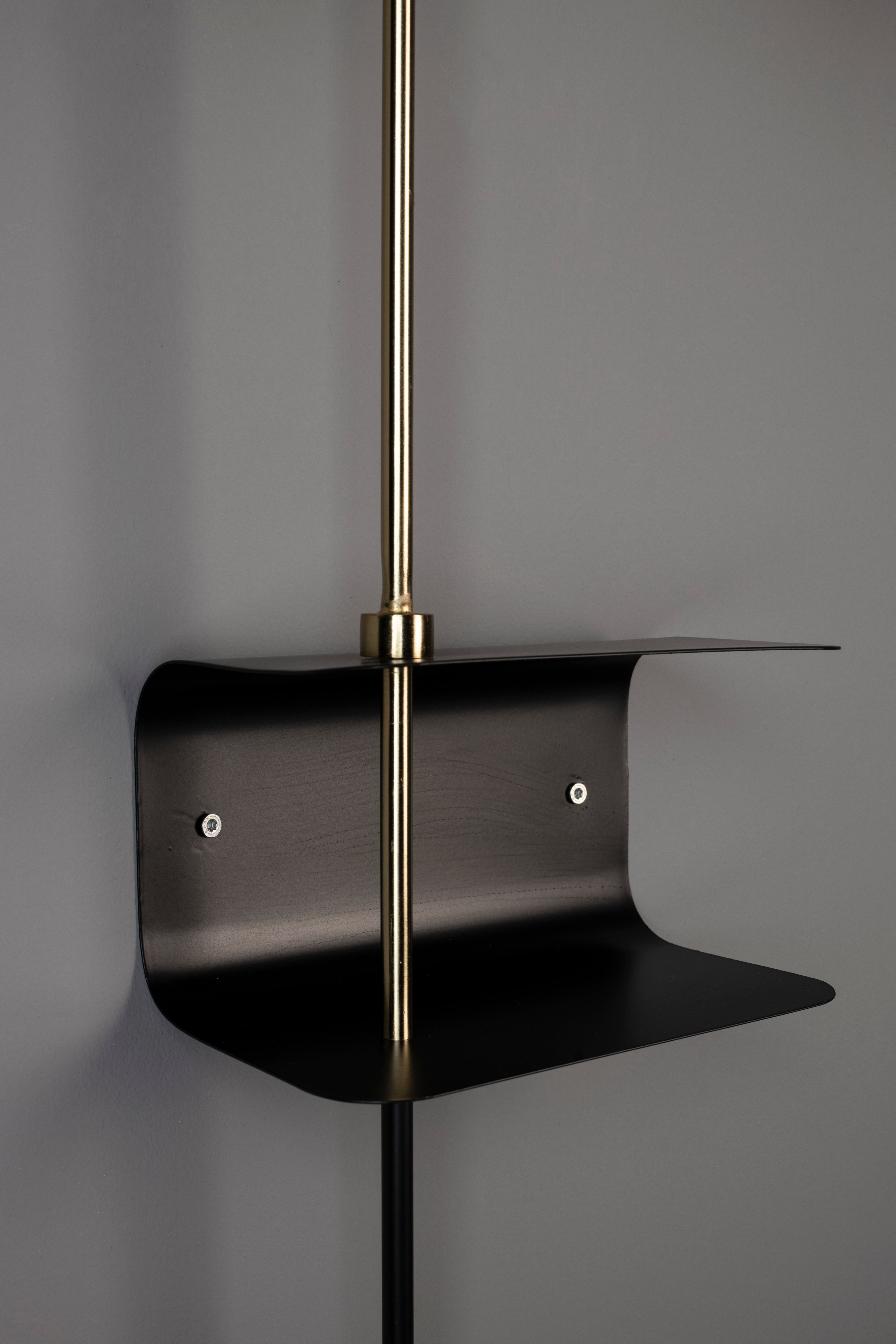 Shaw - Applique Murale - Fer - Noir