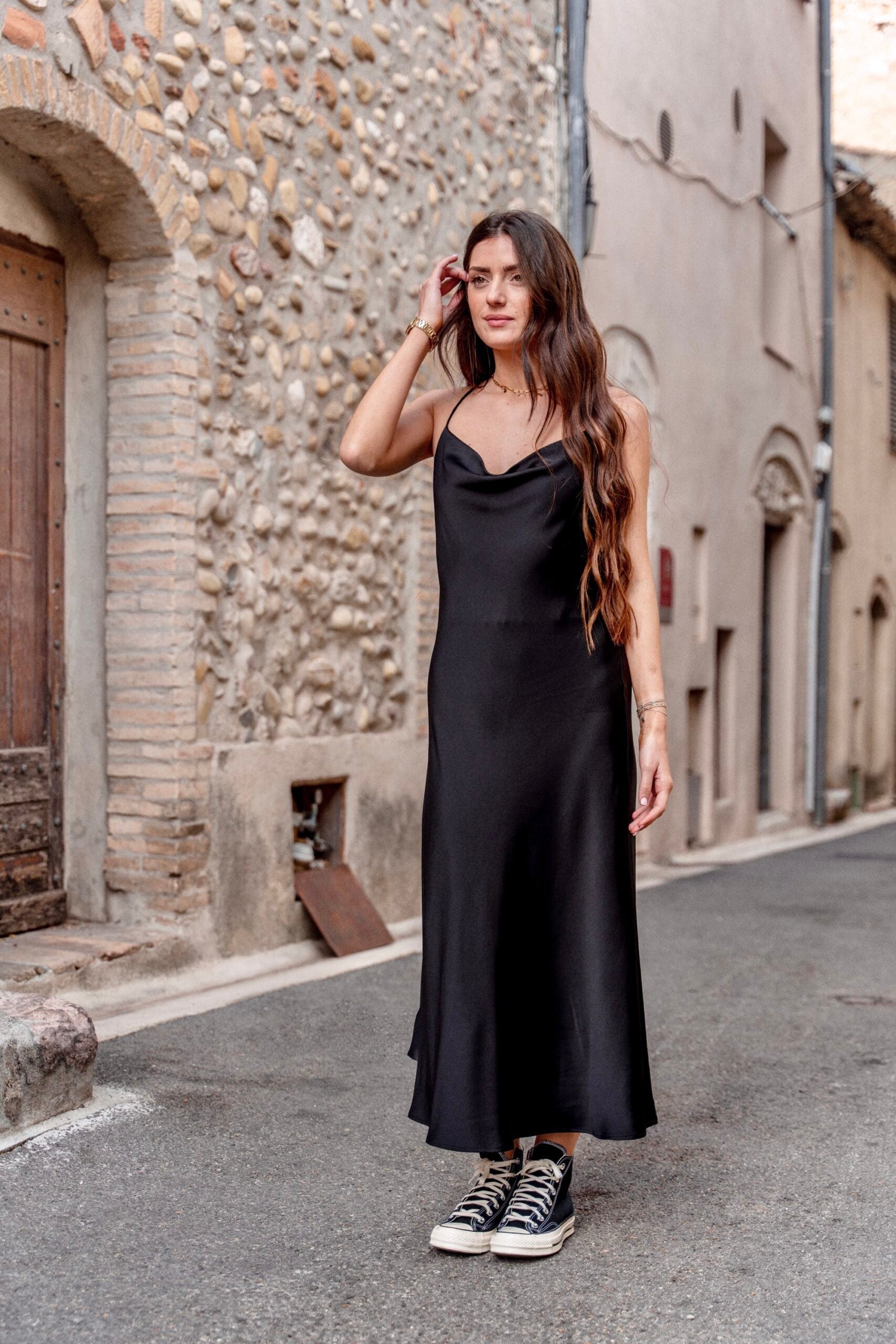 De Montespan Dress - Black