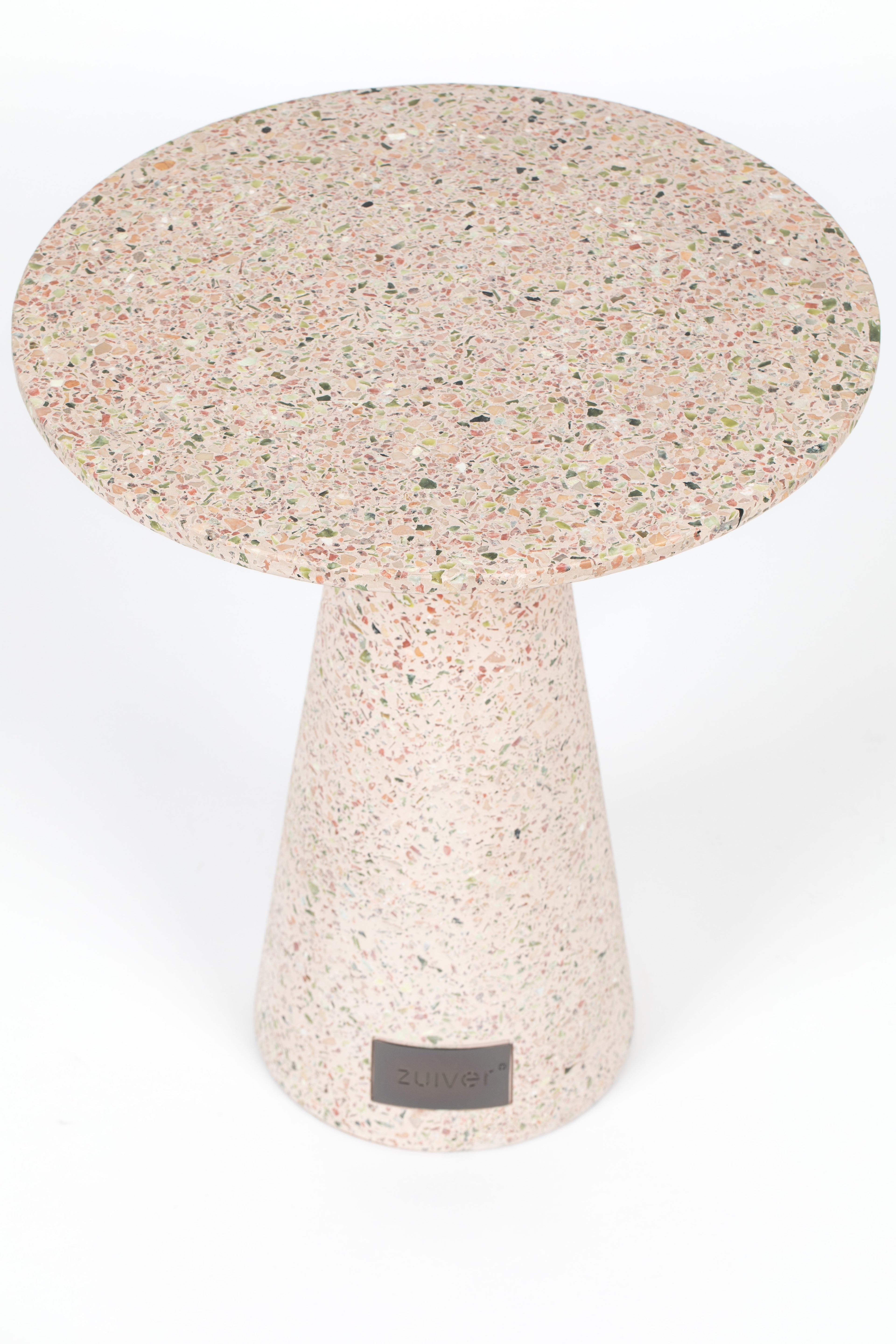 Victoria - Table D'Appoint - Terrazzo - Rose