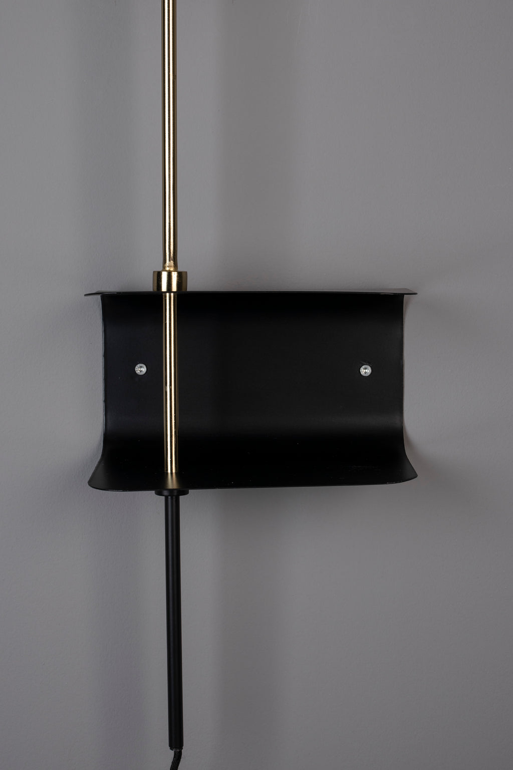 Shaw - Applique Murale - Fer - Noir