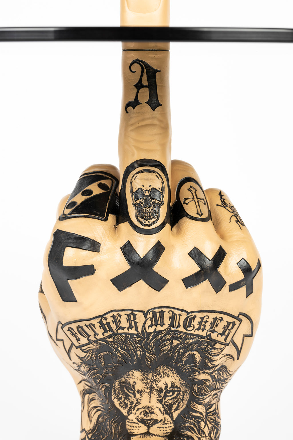 Fother Mucker - Table d'appoint - Résine - Lion