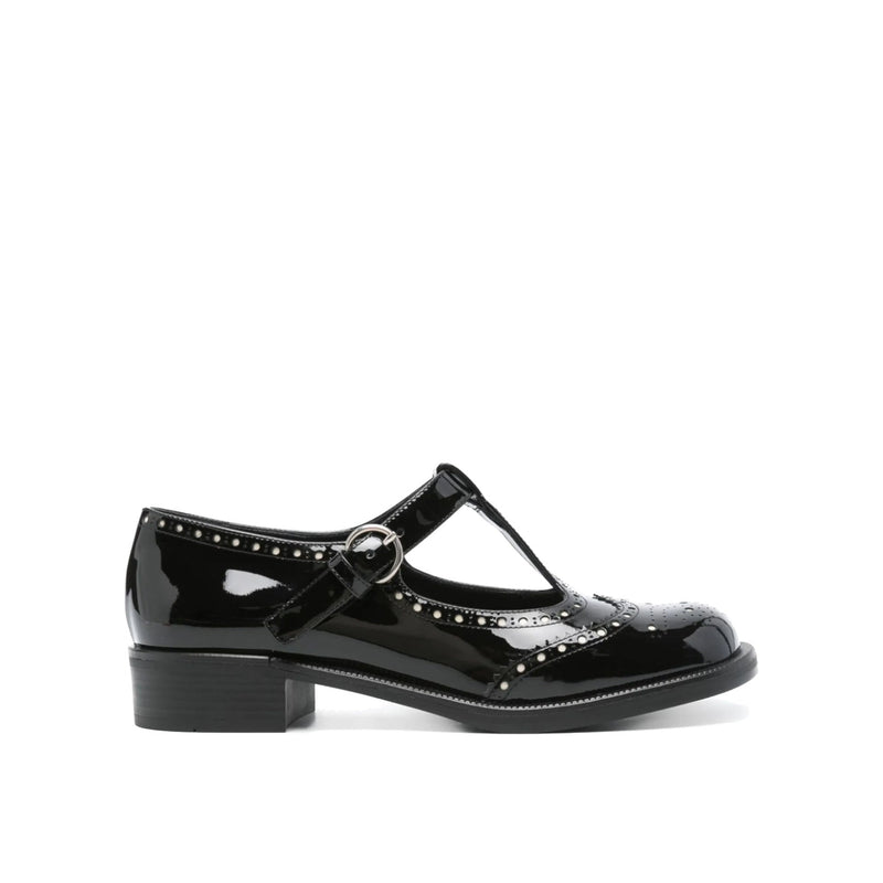 Babies - Miu Miu Leather Mary Jane - Black