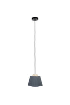 Yumi - Pendant light - Polyester - Blue