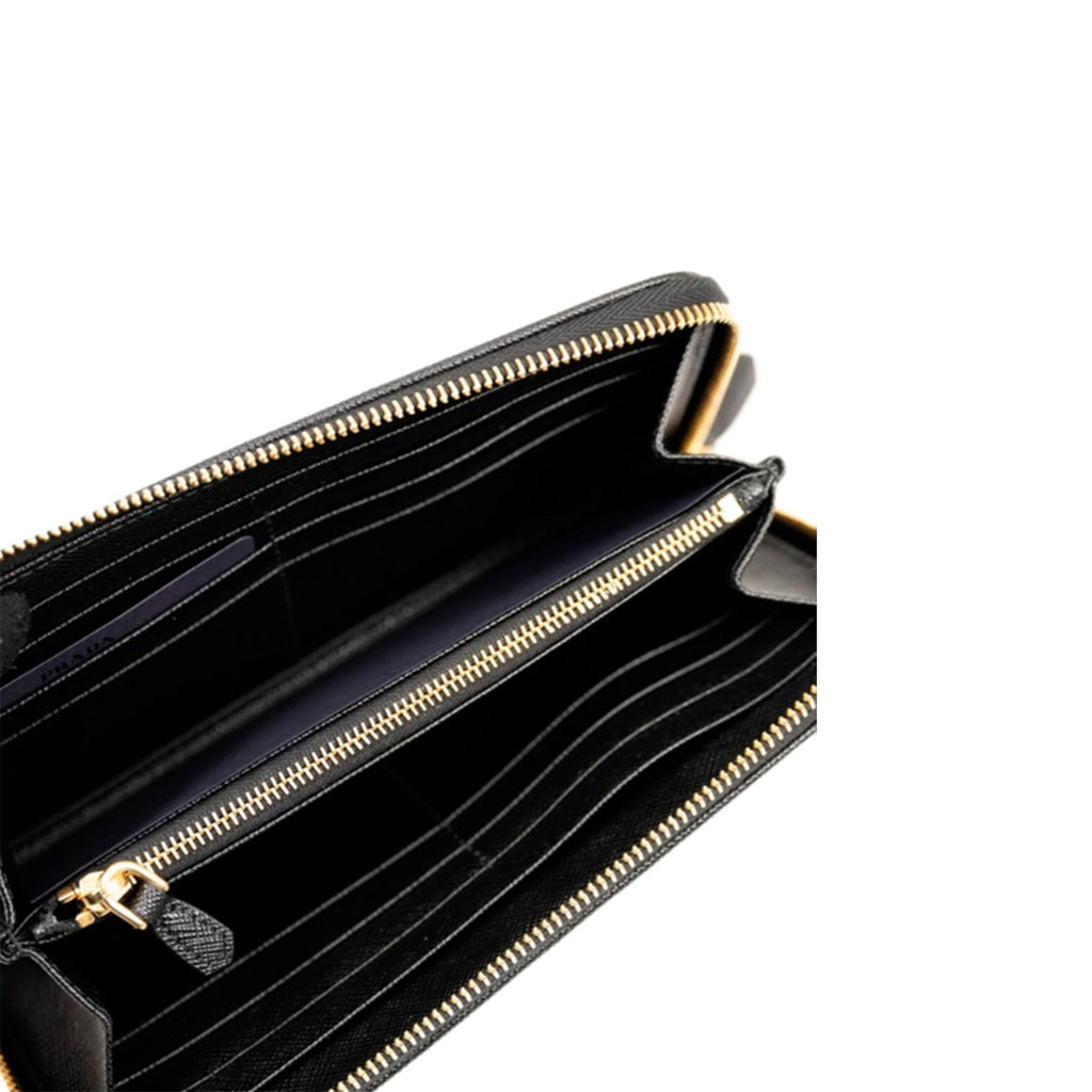 Prada - Cartera de nailon con logo - Mujeres - Negro