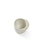 Out Of Lines - Lot De 2 Tasses À Expresso Sans Anse - Grès - Blanc Cassé