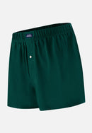 Caleçon Vert Sapin En Jersey De Coton - Fredo Vert Sapin