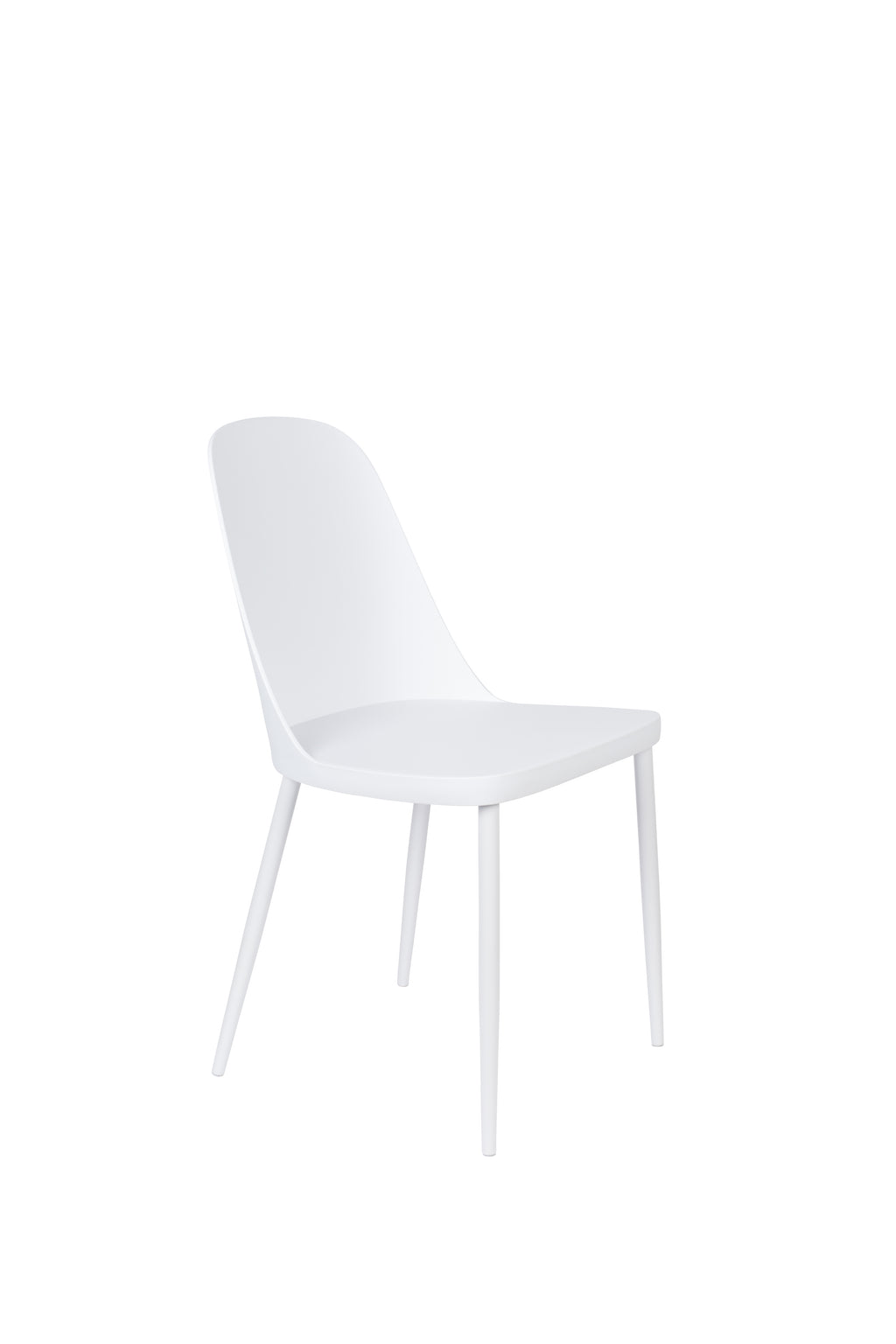 Pip All - Dining Chair - Polypropylene Plastic - White
