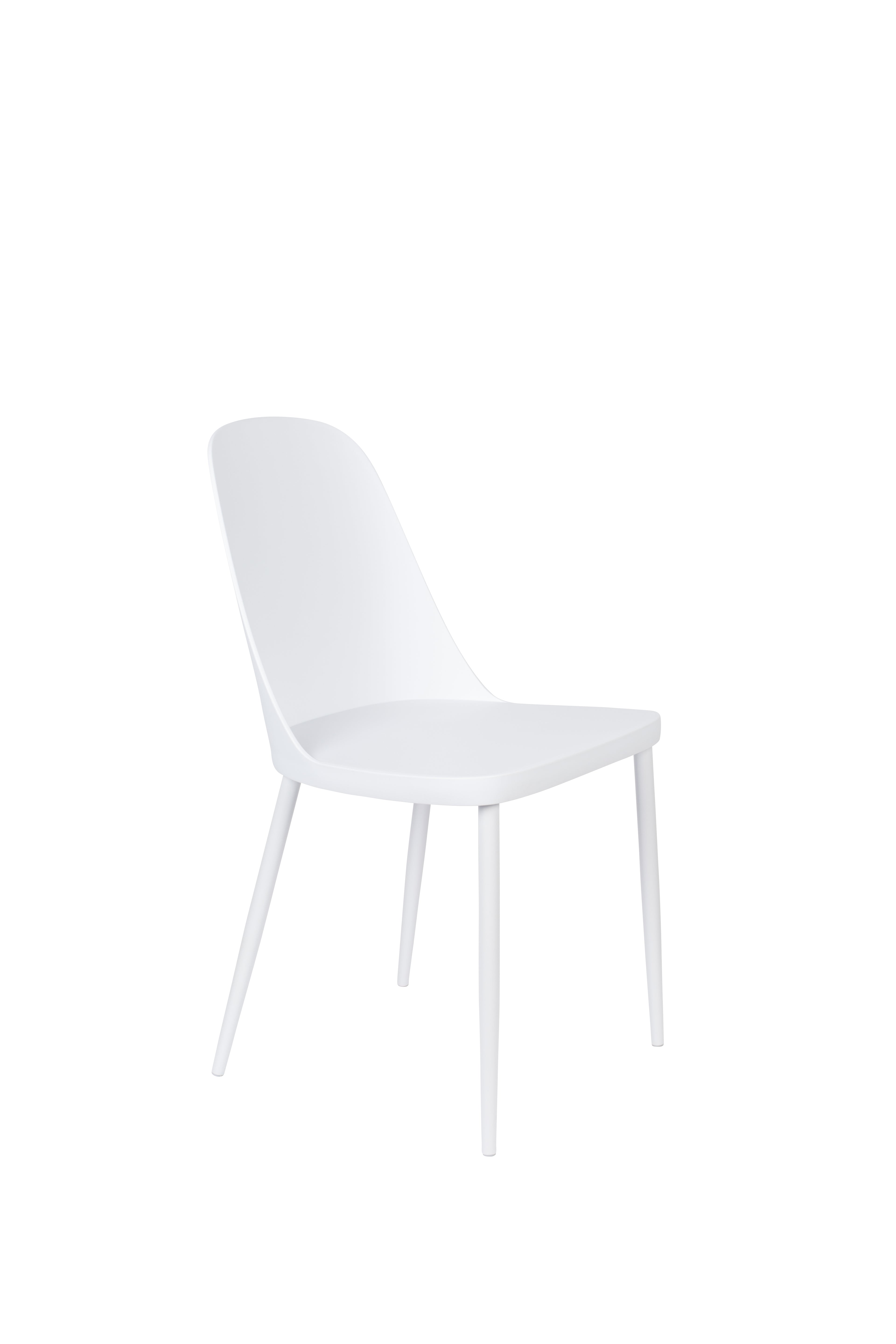 Pip All - Dining Chair - Polypropylene Plastic - White
