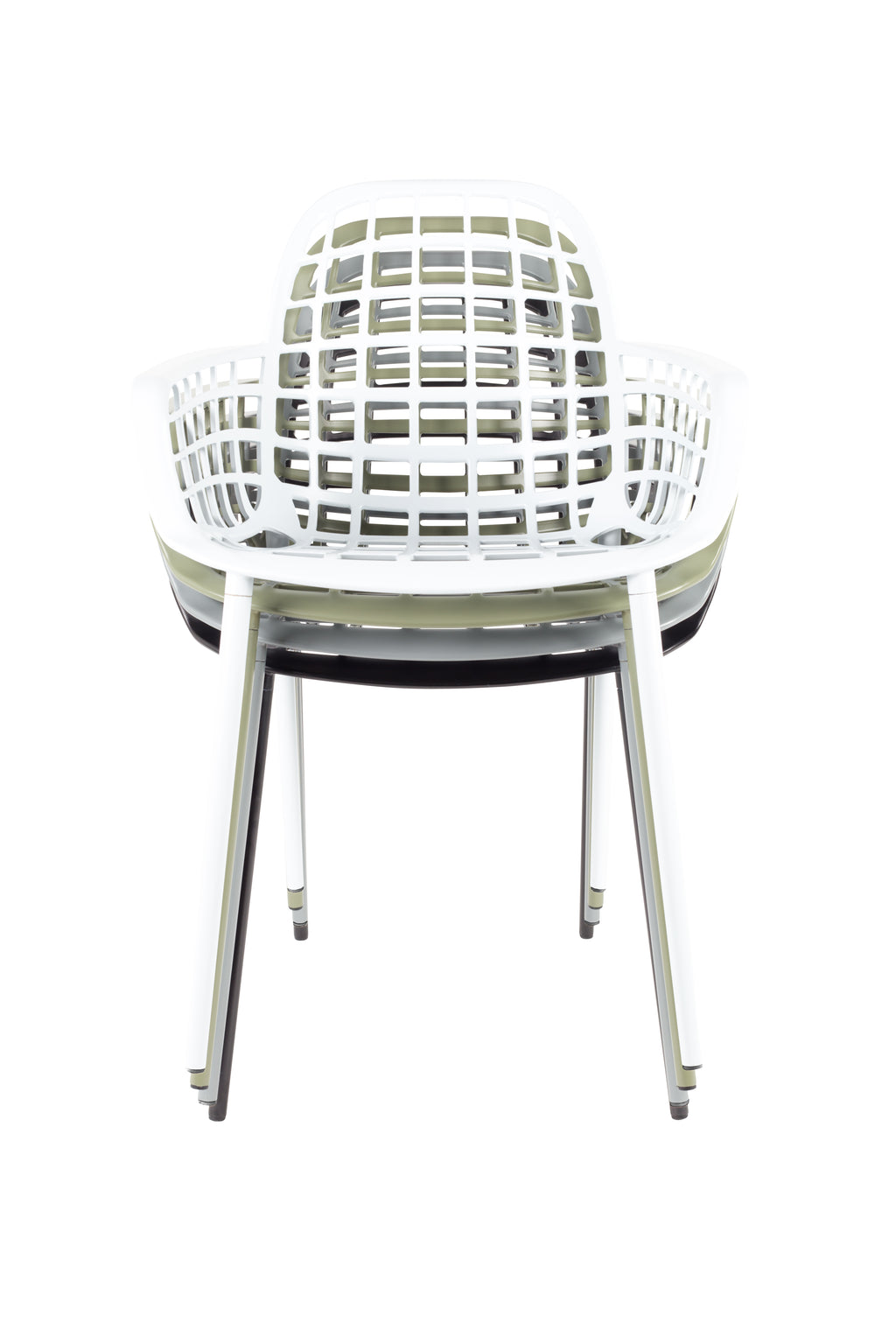 Albert Kuip - Fauteuil D'Extérieur - Aluminium - Gris Clair