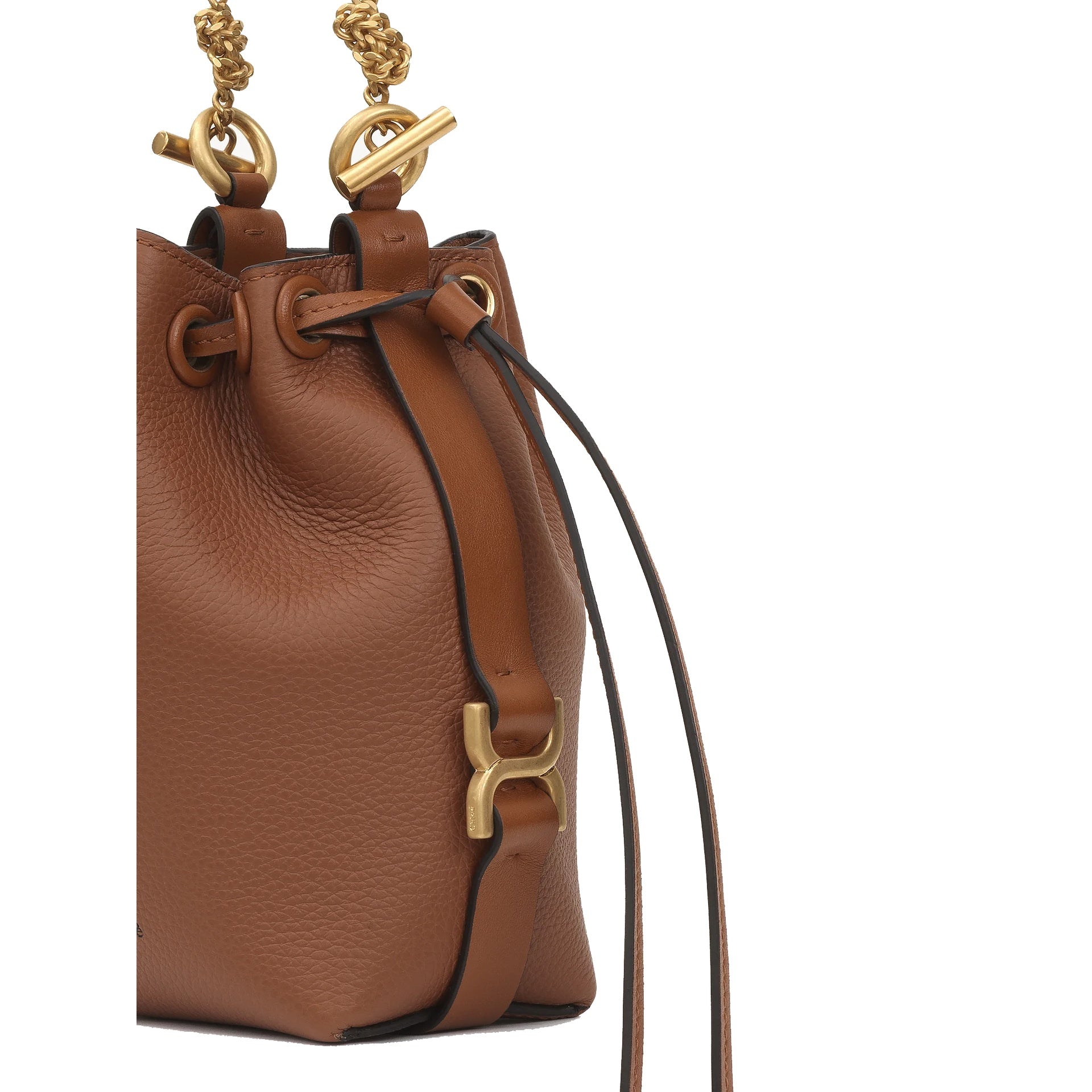 Chloe - Marcie Micro Bucket Bag - Women - Brown
