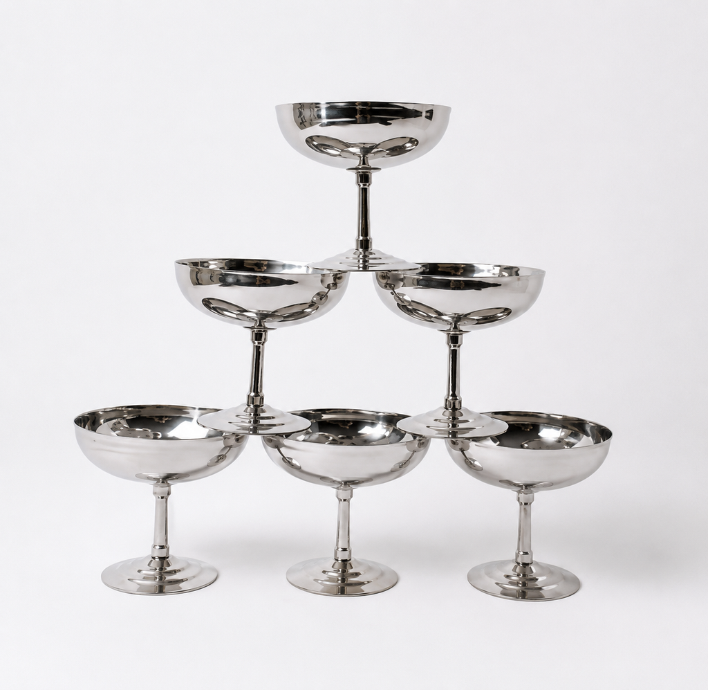 Ensemble De 6 Coupelles Inox